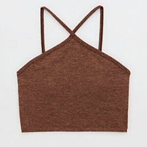 OFFLINE By Aerie The Hugger Halter Longline Sports Bra XXL